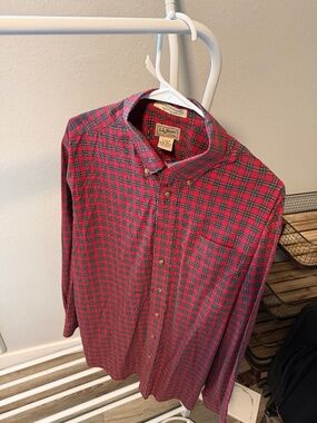 Ll bean Long Sleeve Button Down Shirt